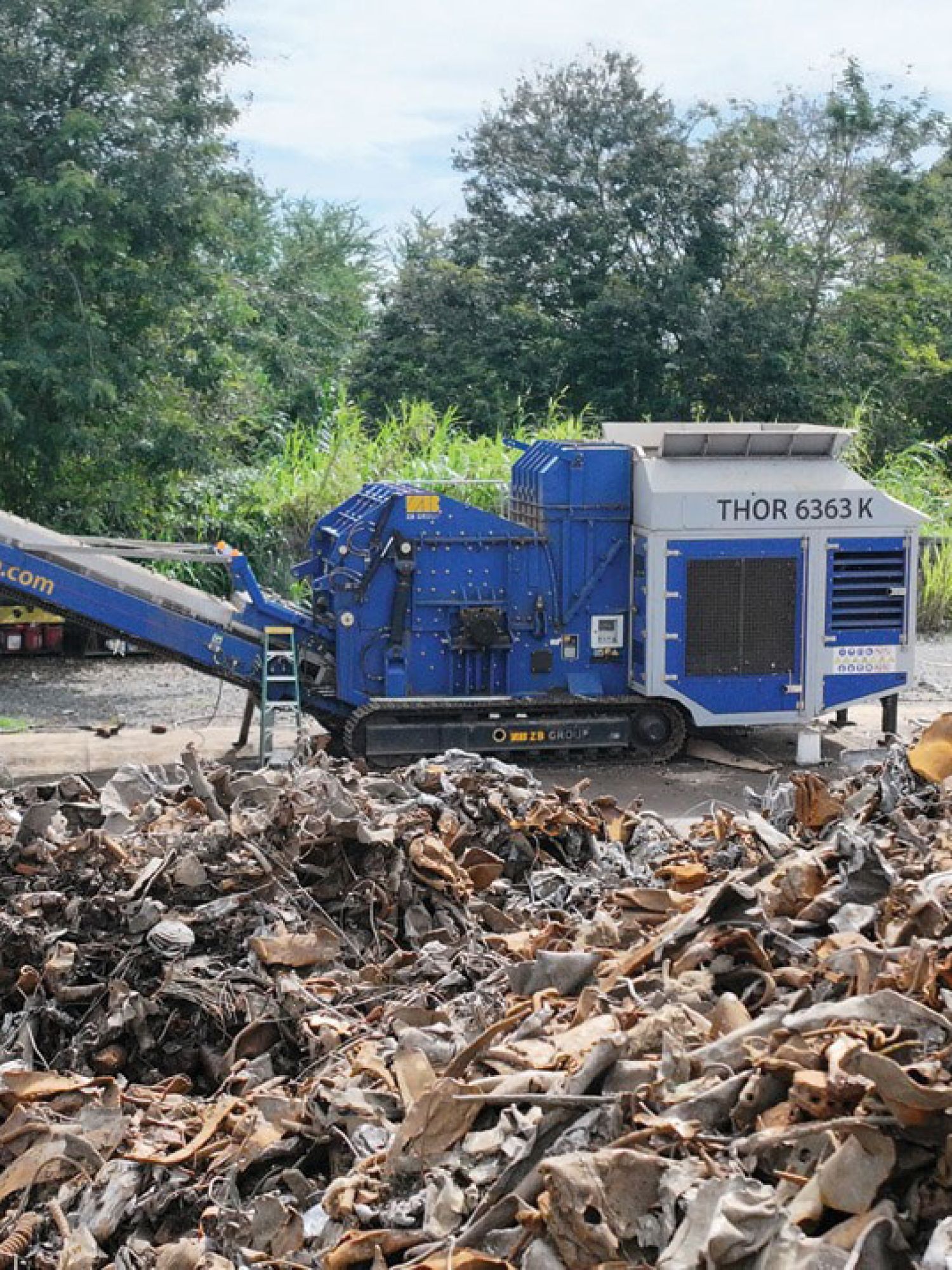 Mobile hammermill ROI: turning twin-shaft preshred into premium shred